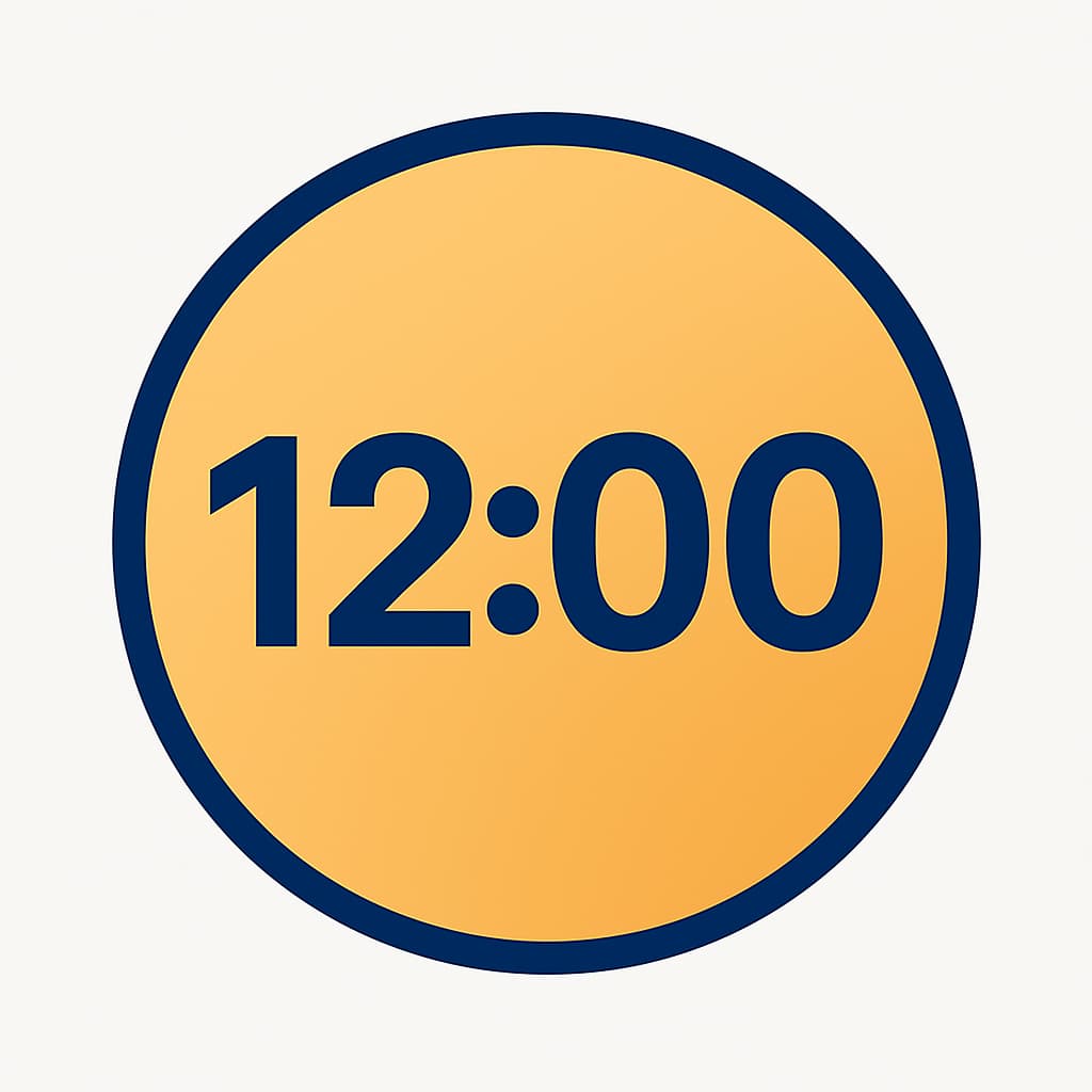 entrega 12 h